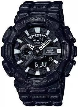 Японские наручные мужские часы Casio GA-110BT-1A. Коллекция G-Shock