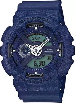 Японские наручные мужские часы Casio GA-110HT-2A. Коллекция G-Shock