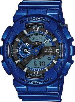 Японские наручные мужские часы Casio GA-110NM-2A. Коллекция G-Shock