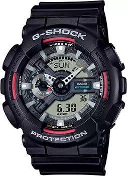 Японские наручные мужские часы Casio GA-110RL-1A. Коллекция G-Shock