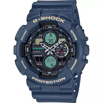 Японские наручные мужские часы Casio GA-140-2AER. Коллекция G-Shock