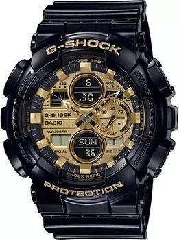 Японские наручные мужские часы Casio GA-140GB-1A1ER. Коллекция G-Shock