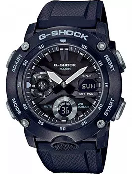 Японские наручные мужские часы Casio GA-2000S-1AER. Коллекция G-Shock