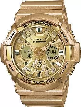 Японские наручные мужские часы Casio GA-200GD-9A. Коллекция G-Shock