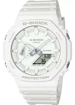Японские наручные мужские часы Casio GA-2100-7A7. Коллекция G-Shock