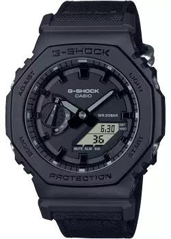 Японские наручные мужские часы Casio GA-2100BCE-1A. Коллекция G-Shock