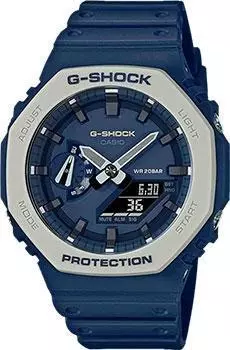 Японские наручные мужские часы Casio GA-2110ET-2AER. Коллекция G-Shock