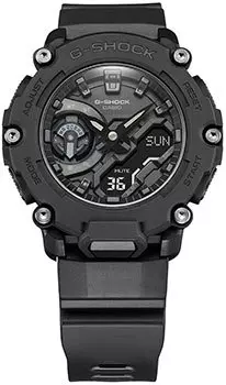 Японские наручные мужские часы Casio GA-2200BB-1AER. Коллекция G-Shock