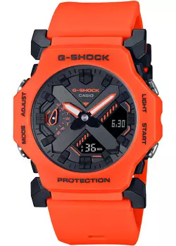 Японские наручные мужские часы Casio GA-2300FL-4A. Коллекция G-Shock