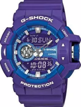 Японские наручные мужские часы Casio GA-400A-6A. Коллекция G-Shock