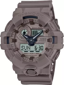 Японские наручные мужские часы Casio GA-700NC-5A. Коллекция G-Shock