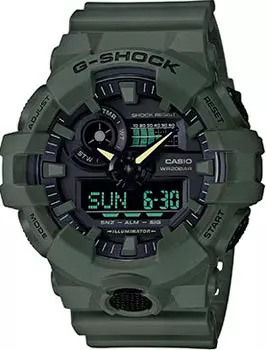 Японские наручные мужские часы Casio GA-700UC-3A. Коллекция G-Shock