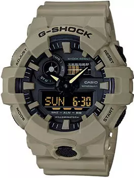 Японские наручные мужские часы Casio GA-700UC-5A. Коллекция G-Shock