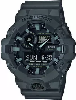Японские наручные мужские часы Casio GA-700UC-8A. Коллекция G-Shock