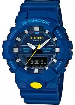 Японские наручные мужские часы Casio GA-800SC-2A. Коллекция G-Shock