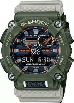 Японские наручные мужские часы Casio GA-900HC-3A. Коллекция G-Shock