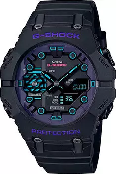 Японские наручные мужские часы Casio GA-B001CBR-1A. Коллекция G-Shock