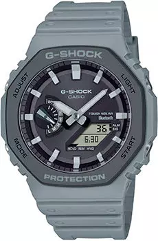 Японские наручные мужские часы Casio GA-B2100LUU-8A. Коллекция G-Shock