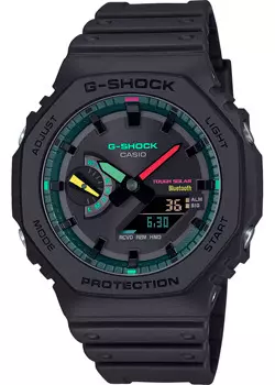 Японские наручные мужские часы Casio GA-B2100MF-1A. Коллекция G-Shock