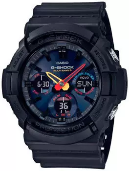 Японские наручные мужские часы Casio GAW-100BMC-1AER. Коллекция G-Shock