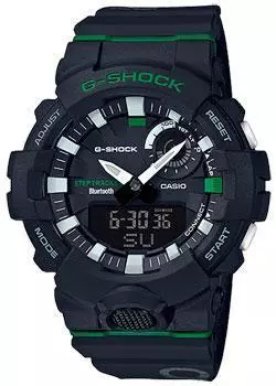 Японские наручные мужские часы Casio GBA-800DG-1AER. Коллекция G-Shock