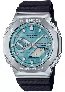 Японские наручные мужские часы Casio GBM-2100A-1A2. Коллекция G-Shock