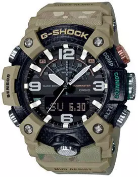 Японские наручные мужские часы Casio GG-B100BA-1AER. Коллекция G-Shock