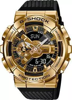 Японские наручные мужские часы Casio GM-110G-1A9ER. Коллекция G-Shock