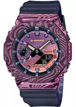 Японские наручные мужские часы Casio GM-2100MWG-1A. Коллекция G-Shock