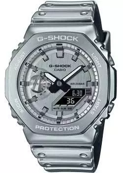 Японские наручные мужские часы Casio GM-2100YM-8A. Коллекция G-Shock