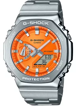 Японские наручные мужские часы Casio GM-2110D-4A. Коллекция G-Shock