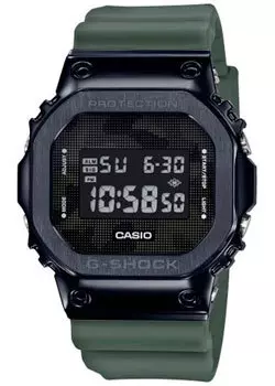 Японские наручные мужские часы Casio GM-5600B-3ER. Коллекция G-Shock