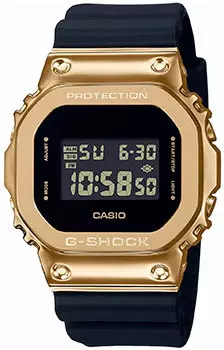 Японские наручные мужские часы Casio GM-5600G-9. Коллекция G-Shock