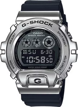 Японские наручные мужские часы Casio GM-6900-1ER. Коллекция G-Shock