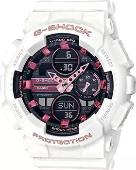 Японские наручные мужские часы Casio GMA-S140M-7AER. Коллекция G-Shock