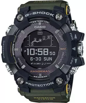 Японские наручные мужские часы Casio GPR-B1000-1BER. Коллекция G-Shock