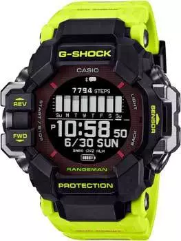 Японские наручные мужские часы Casio GPR-H1000RY-1A9. Коллекция G-Shock