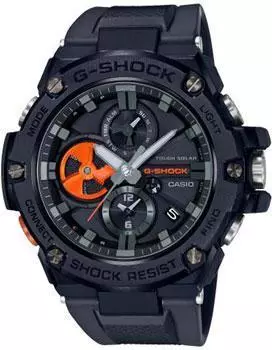 Японские наручные мужские часы Casio GST-B100B-1A4ER. Коллекция G-Shock