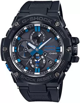 Японские наручные мужские часы Casio GST-B100BNR-1AER. Коллекция G-Shock