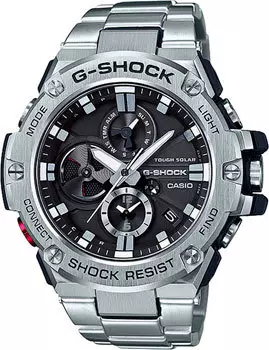 Японские наручные мужские часы Casio GST-B100D-1A. Коллекция G-Shock