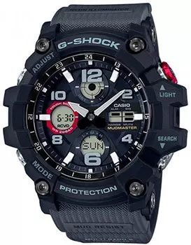 Японские наручные мужские часы Casio GWG-100-1A8. Коллекция G-Shock