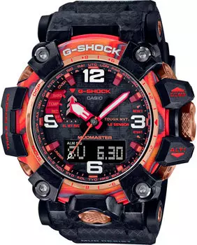 Японские наручные мужские часы Casio GWG-2040FR-1AER. Коллекция G-Shock
