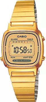 Японские наручные мужские часы Casio LA670WGA-9. Коллекция Vintage