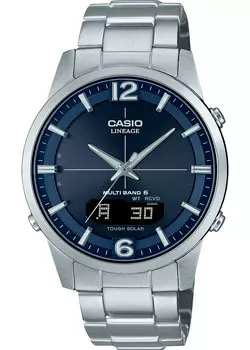 Японские наручные мужские часы Casio LCW-M170D-2AER. Коллекция Wave Ceptor