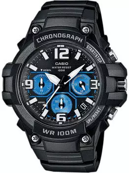 Японские наручные мужские часы Casio MCW-100H-1A2. Коллекция Analog