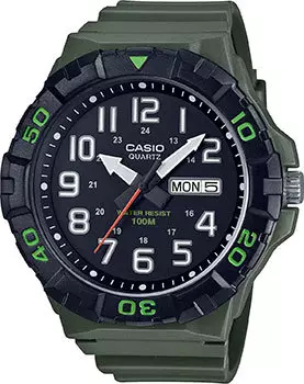Японские наручные мужские часы Casio MRW-210H-3AVEF. Коллекция Analog