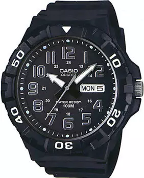 Японские наручные мужские часы Casio MRW-210H-1A. Коллекция Analog