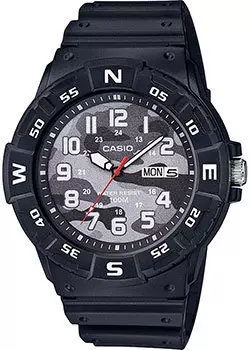 Японские наручные мужские часы Casio MRW-220HCM-1BVEF. Коллекция Analog