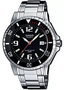 Японские наручные мужские часы Casio MTD-1053D-1A. Коллекция Analog