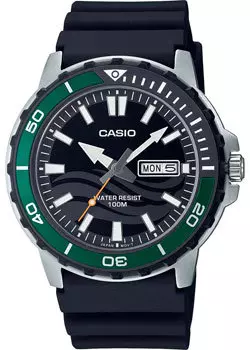 Японские наручные мужские часы Casio MTD-125-1A. Коллекция Analog